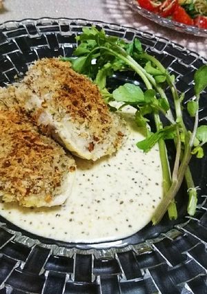 マヨ生姜ソース♪めかじきの香草パン粉焼き-レシピのメイン写真