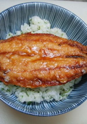 大葉が味のアクセント鰯の蒲焼丼-レシピのメイン写真