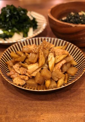 夏もさっぱり鶏ごぼう-レシピのメイン写真