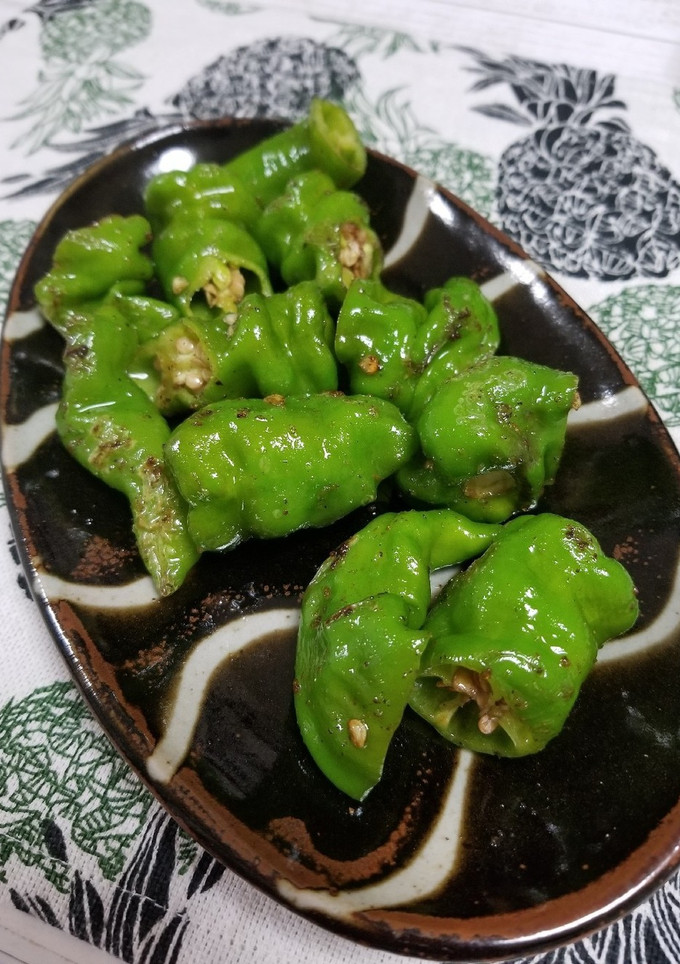 万願寺とうがらし ごま油炒め-レシピのメイン写真
