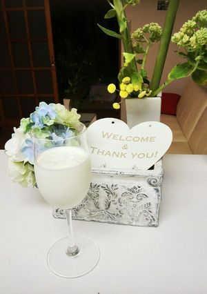 インド料理 材料3つの簡単ラッシー♪-レシピのメイン写真