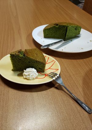 お抹茶ケーキ-レシピのメイン写真