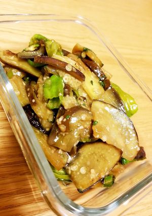 シソ香る⭐ししとうと茄子の味噌炒め⭐-レシピのメイン写真