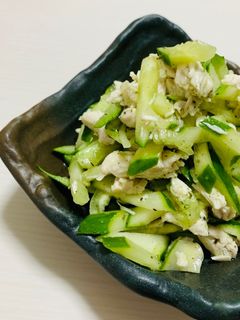ささみときゅうりの青じそ和え-レシピのメイン写真