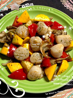 貝柱の旨味が絶品!夏野菜の焼きマリネ♪-レシピのメイン写真
