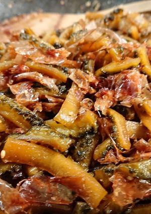 シャキうま！面倒くさいゴーヤのつくだ煮-レシピのメイン写真