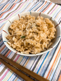 料理人が作る簡単山菜炊き込みご飯-レシピのメイン写真