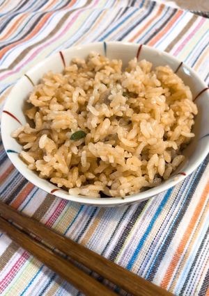 料理人が作る簡単山菜炊き込みご飯-レシピのメイン写真