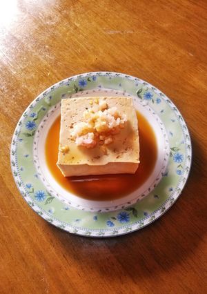 梨湖の超簡単!酢しょうが冷や奴-レシピのメイン写真