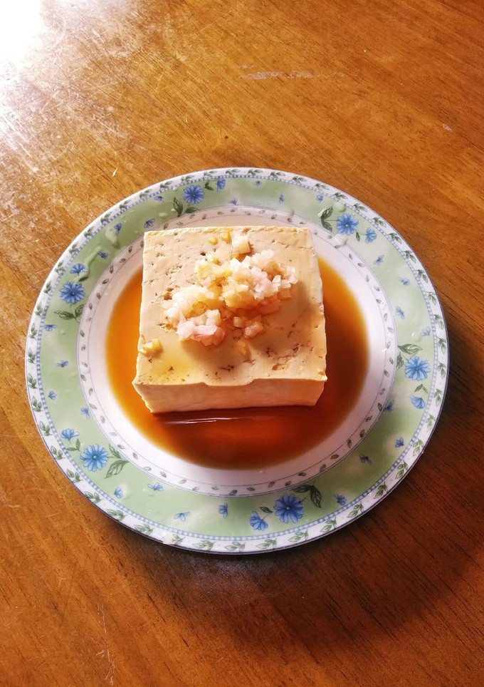 梨湖の超簡単!酢しょうが冷や奴-レシピのメイン写真