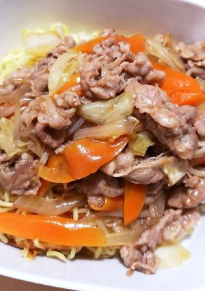 牛肉のあんかけかた焼きそば-レシピのメイン写真