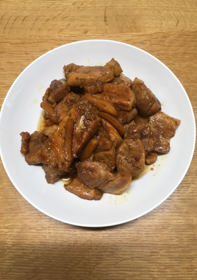 煮るだけで簡単、豚ロース肉の生姜煮-レシピのメイン写真