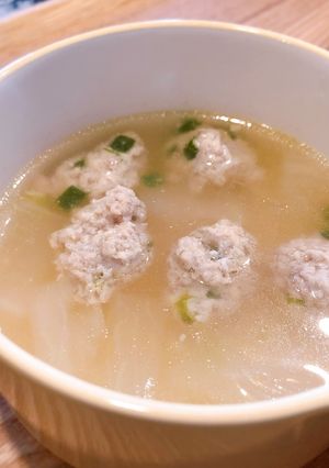 体にやさしい鶏団子スープ-レシピのメイン写真