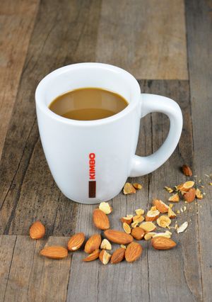 キンボコーヒーのアーモンドミルクラテ-レシピのメイン写真
