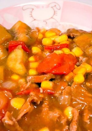KDS考案!夏野菜キーマカレー!-レシピのメイン写真