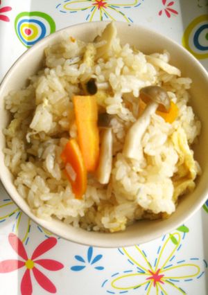 簡単☆じゃこ入り炊き込みご飯-レシピのメイン写真