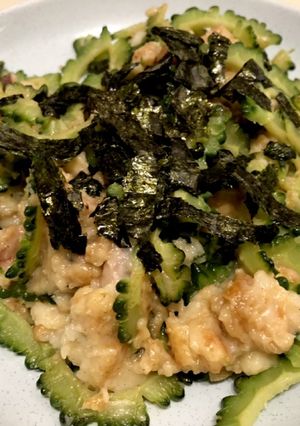 和風 ゴーヤのタコ焼き炒め-レシピのメイン写真