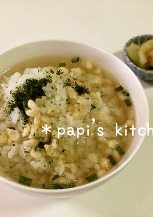 暑っ!それなら悪魔の冷やし茶漬けどや!?-レシピのメイン写真