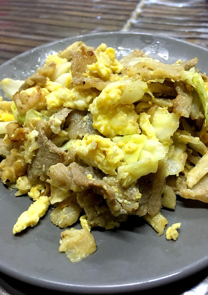 切り干し大根とカルビ肉の卵炒め-レシピのメイン写真