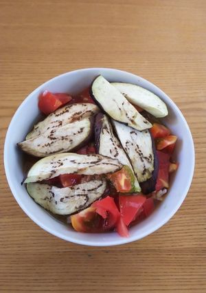 トマトとナスの冷や汁ご飯-レシピのメイン写真