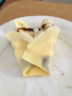 チョコバナナクレープ-レシピのメイン写真