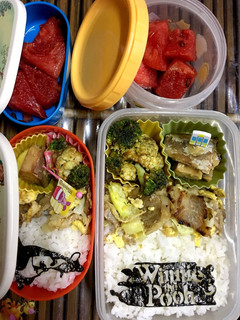 お弁当!2019年8月7日-レシピのメイン写真