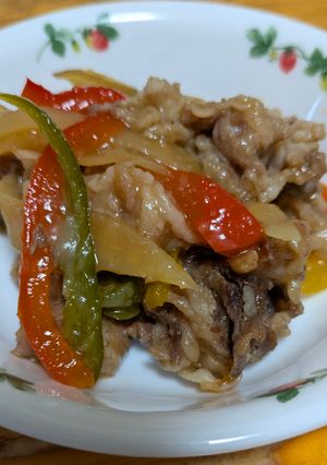 レンジで青椒肉絲🤩-レシピのメイン写真