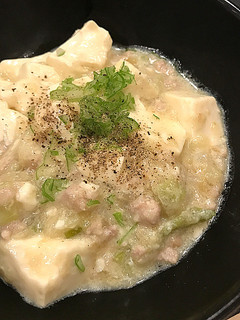 白麻婆豆腐-レシピのメイン写真