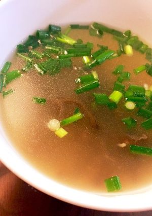 時短で簡単！きくらげスープ-レシピのメイン写真