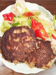 あっさり和風煮込みハンバーグ-レシピのメイン写真