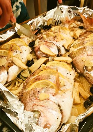 鯛のオーブン焼き(2〜3人分)-レシピのメイン写真