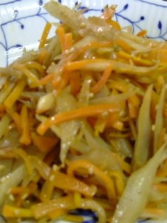 優しい味のきんぴらごぼう-レシピのメイン写真