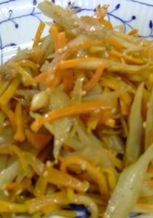 優しい味のきんぴらごぼう-レシピのメイン写真