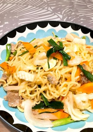 夏のスタミナ塩焼きそば-レシピのメイン写真