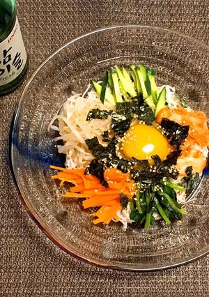夏バテに負けるな！簡単ビビンバそうめん☆-レシピのメイン写真