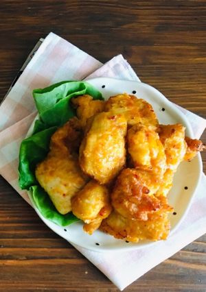 調味料２つ！簡単♡鶏胸肉でスタミナ唐揚げ-レシピのメイン写真