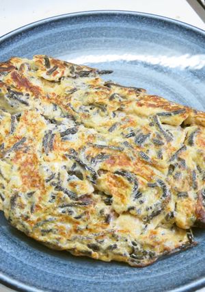 簡単で美味☆ひじきの和風オムレツか卵とじ-レシピのメイン写真