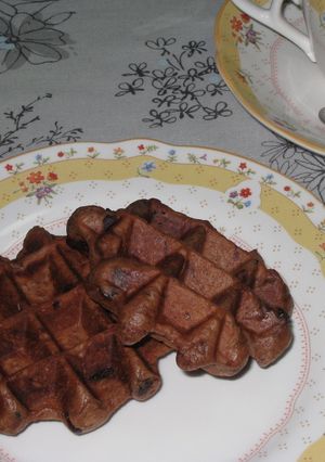 チョコ味がたまらないワッフル♪-レシピのメイン写真