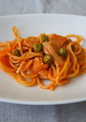 スパゲティナポリタン★神戸市学校給食-レシピのメイン写真