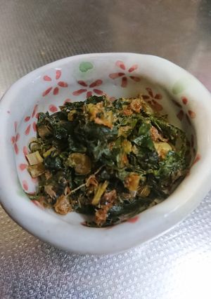 おふくろの味 大根の葉の醤油炒め-レシピのメイン写真
