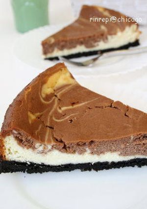 ラムチョコベイクドチーズケーキ-レシピのメイン写真
