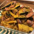 かぼちゃとウインナーのチーズ炒め