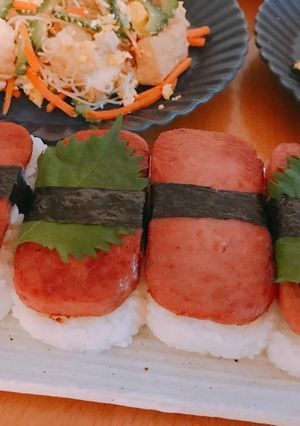スパムおにぎり-レシピのメイン写真
