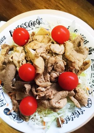 焼肉サラダ-レシピのメイン写真