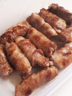 お弁当に☆セロリの豚肉巻き 柚子胡椒風味-レシピのメイン写真