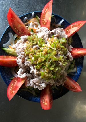 豚しゃぶサラダ-レシピのメイン写真