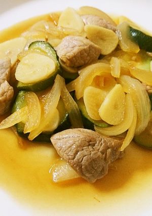 残り野菜で簡単にんにく醤油炒め-レシピのメイン写真