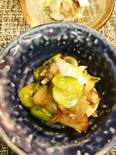 鯵刺とキクラゲの簡単酢の物-レシピのメイン写真