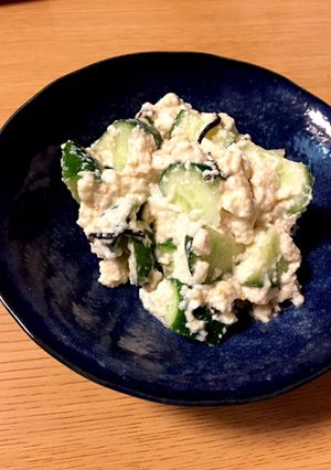 きゅうりの豆腐和え-レシピのメイン写真