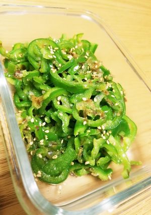 いつもと違う和風⭐塩麹の無限ピーマン⭐-レシピのメイン写真